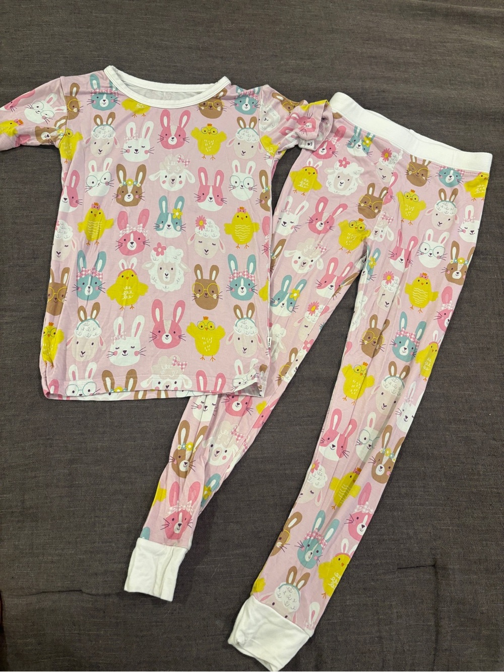 Little Sleepies Pink Pastel Parade PJs